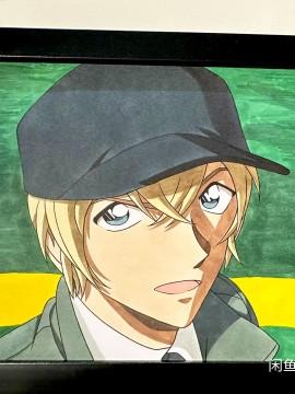 JYUMONJI's Case Closed Furuya Rei Amuro Toru Zero Hand drawing with marker